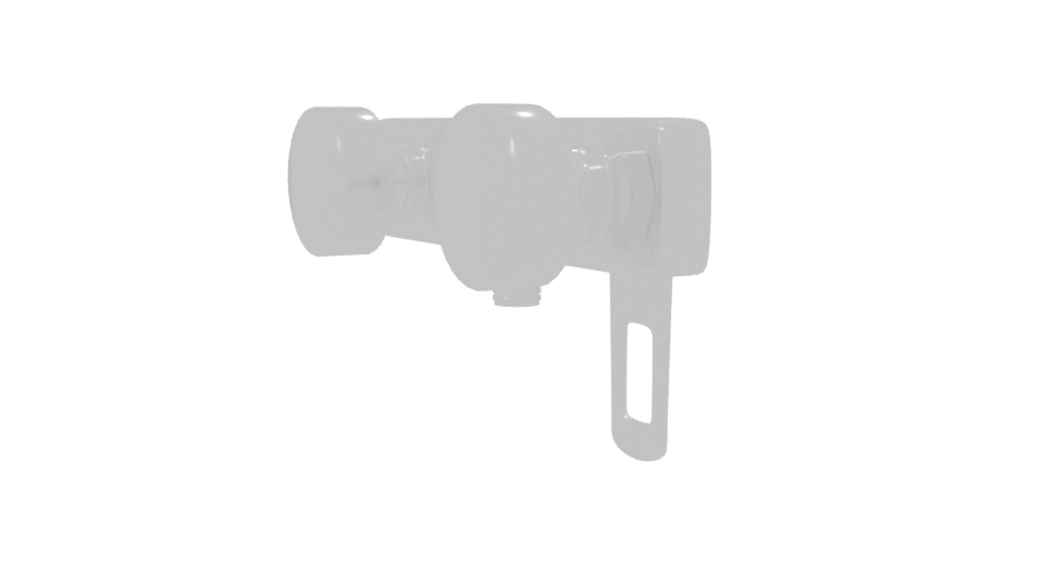 Sleek Modern Faucet 3D Model - Professional 3D Model Render 7