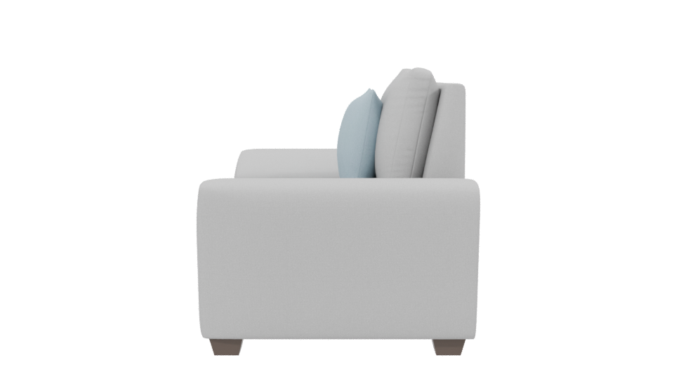 Stylish Minimalist Sofa Model - Professional 3D Model Render 2