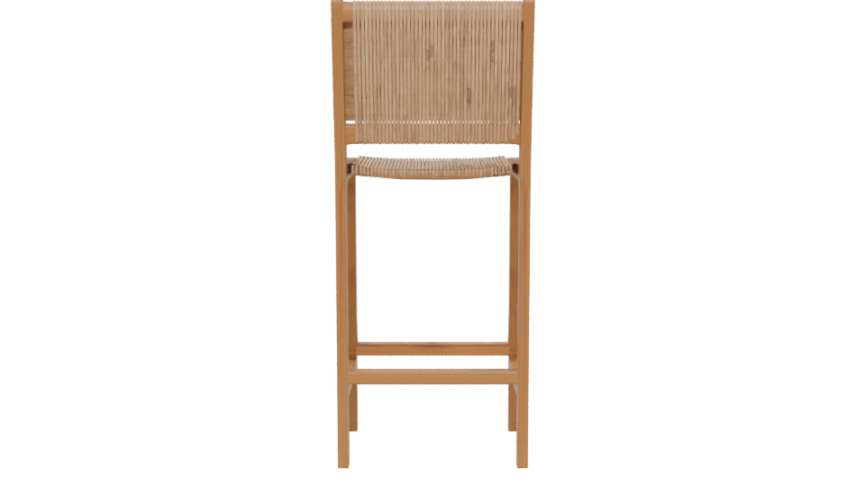 Stylish Bar Stool 3D Model - Professional 3D Model Render 5