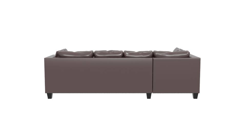 Contemporary L-Shaped Sofa 3D - Professional 3D Model Render 5
