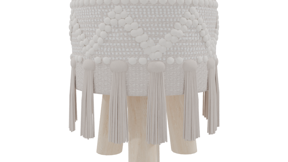 Stylish Macrame Plant Holder 3D - Professional 3D Model Render 9