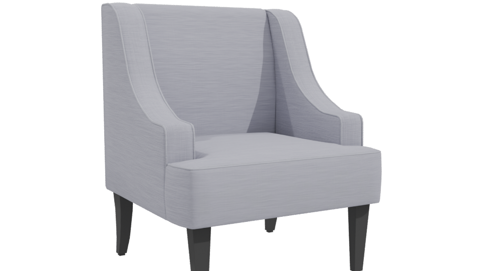 Elegant Modern Armchair Model - Professional 3D Model Render 10