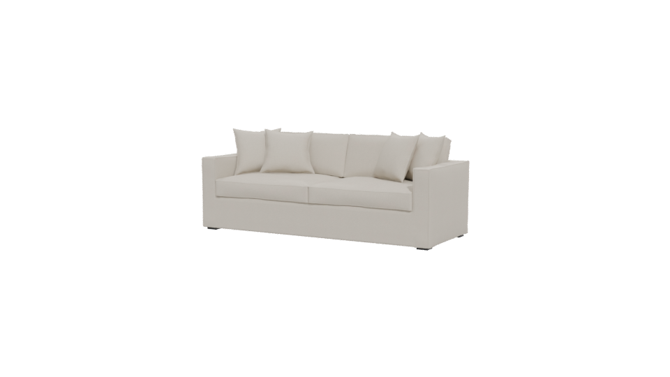 Minimalist Modern Sofa 3D Model - Professional 3D Model Render 12
