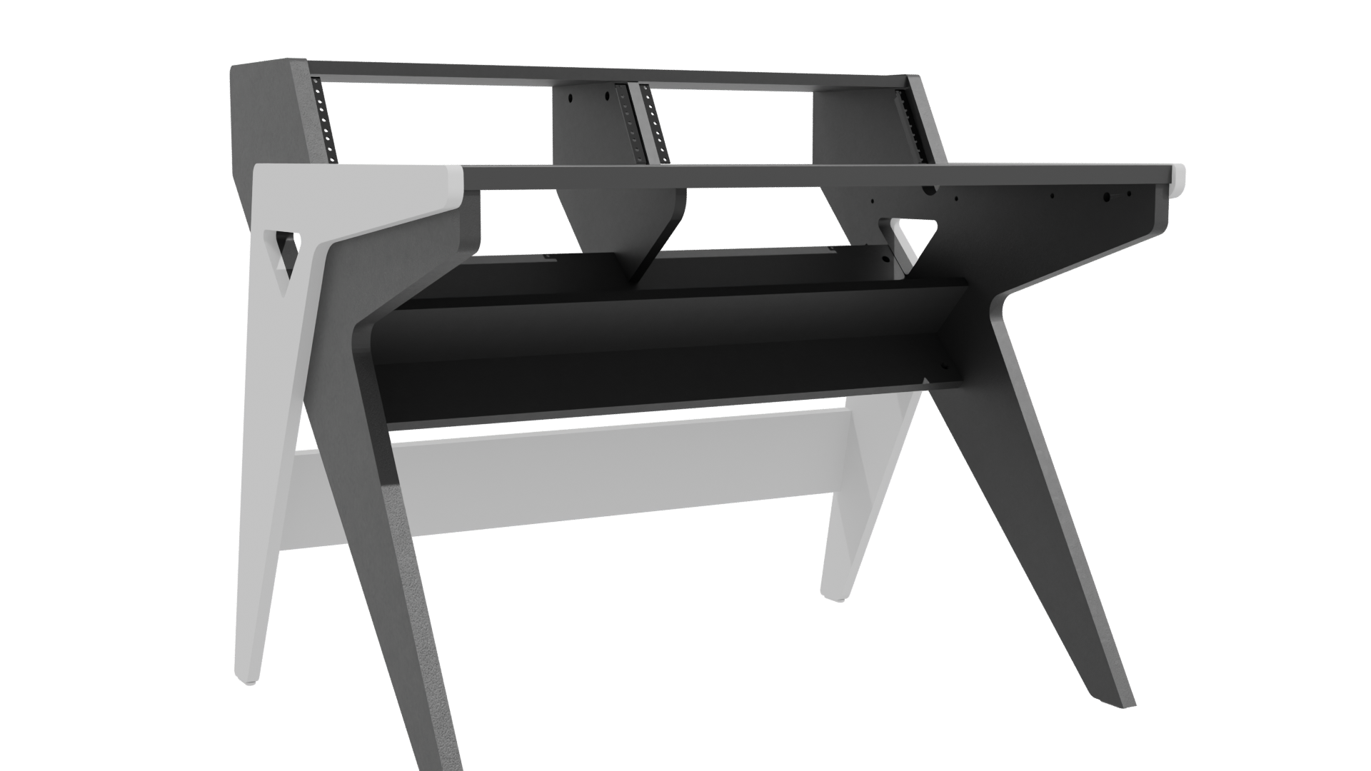Contemporary Desk Model 3D - Professional 3D Model Render 10