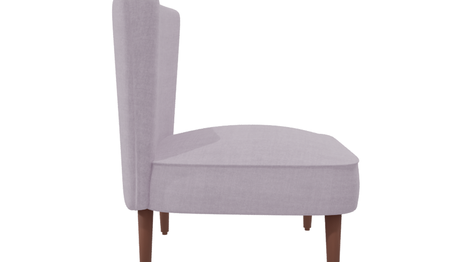 Stylish Modern Accent Chair 3D Model - Professional 3D Model Render 8