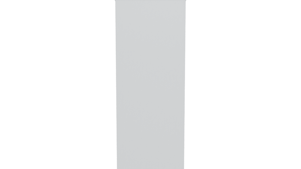 Sleek White Refrigerator 3D - Professional 3D Model Render 5