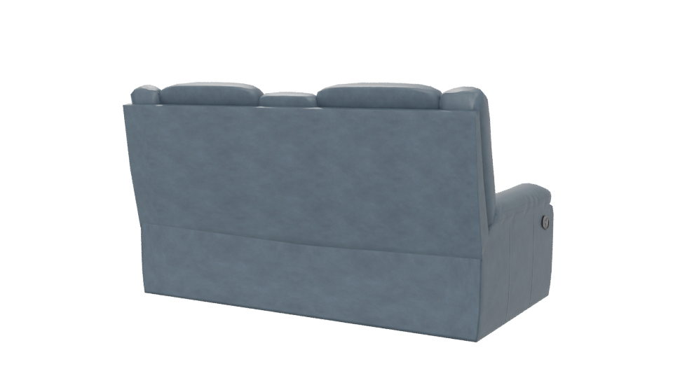 Comfortable Reclining Sofa Model - Professional 3D Model Render 6