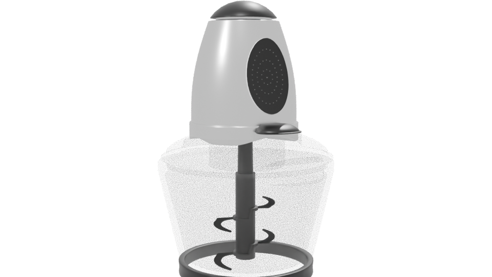 Stylish Kitchen Mixer 3D Model - Professional 3D Model Render 7