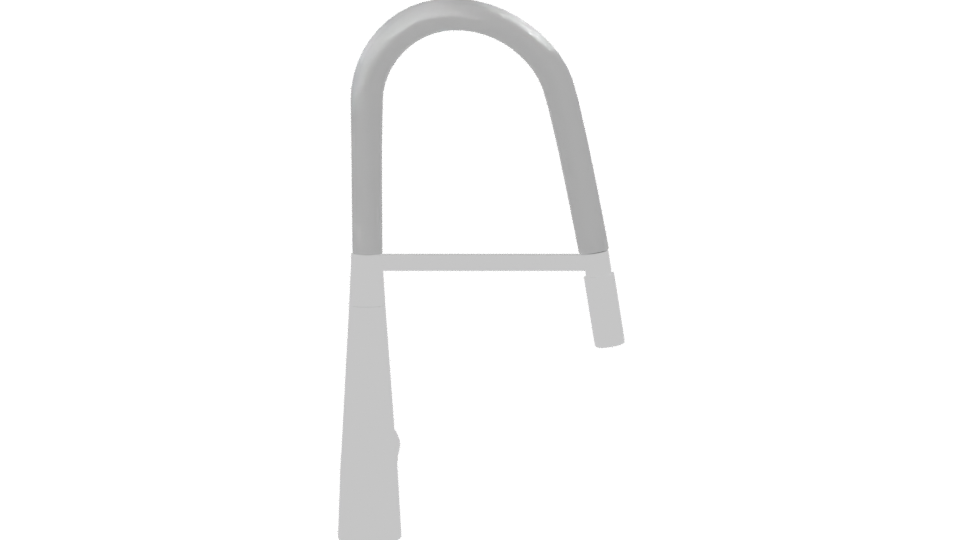 Sleek Kitchen Faucet 3D Model - Professional 3D Model Render 8