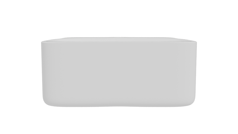 Sleek Modern Freestanding Bathtub - Professional 3D Model Render 11