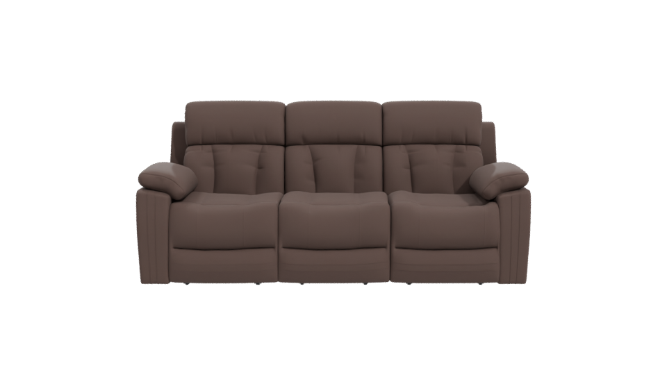 Stylish Leather Sofa 3D Model - Professional 3D Model Render 11