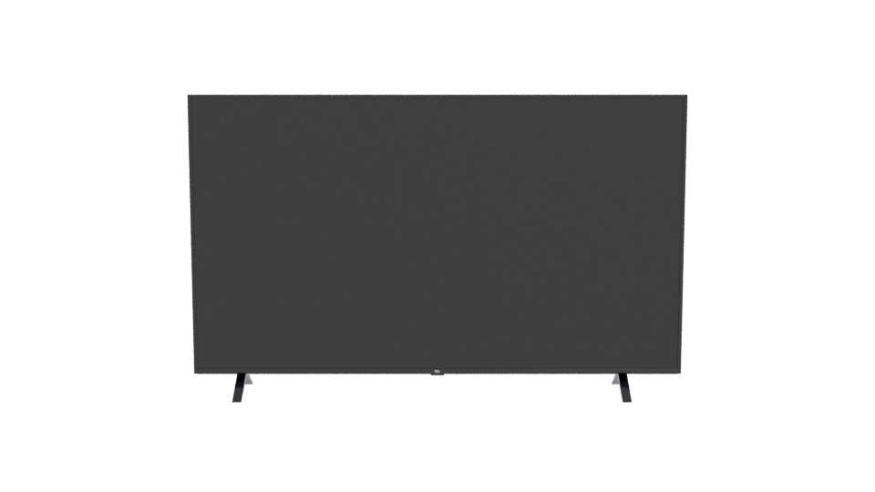 Sleek Modern Flat Screen TV 3D - Professional 3D Model Render 11