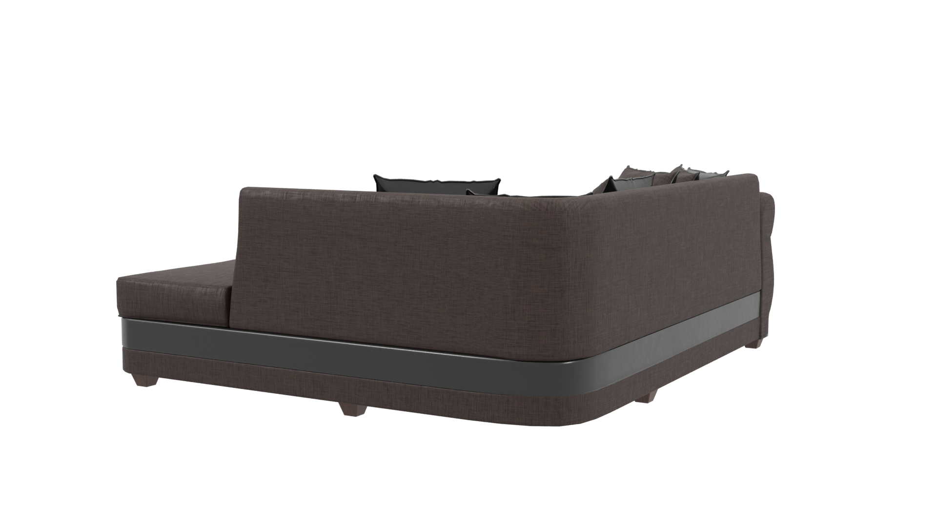 Luxurious Modern Sectional Sofa 3D - Professional 3D Model Render 18