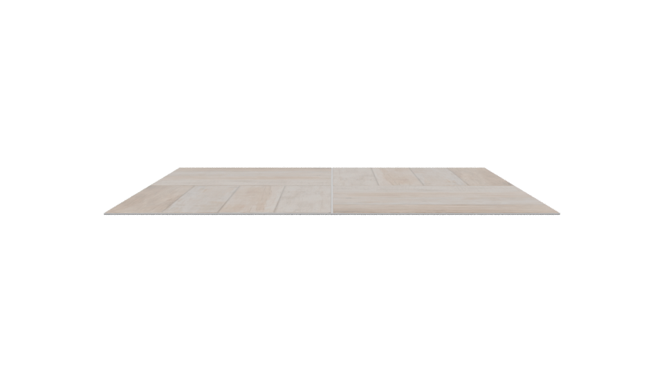 Minimalist Light Wood Floor Tiles - Professional 3D Model Render 8
