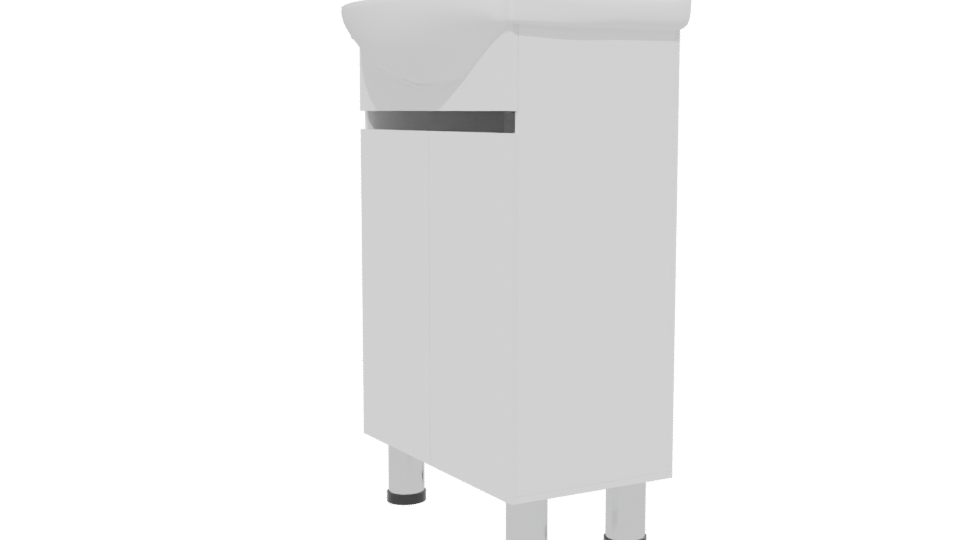 Modern Kitchen Sink Unit 3D - Professional 3D Model Render 13