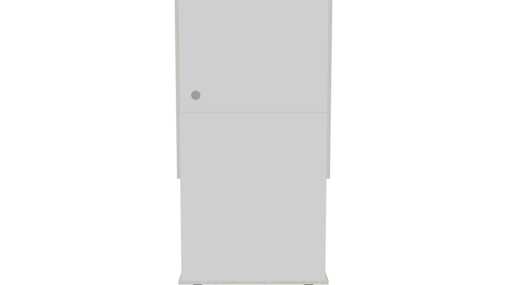 Stylish Minimalist Cabinet 3D - Professional 3D Model Render 5