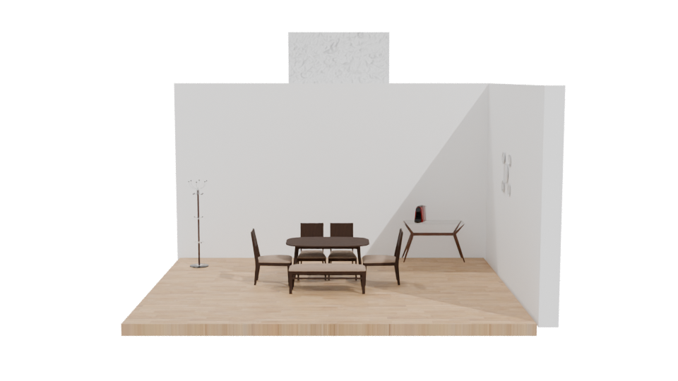 Stylish Dining Room Set 3D - Professional 3D Model Render 11
