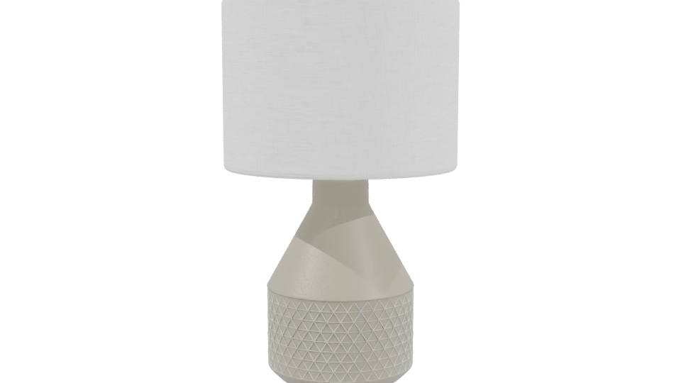 Stylish Modern Table Lamp 3D - Professional 3D Model Render 3