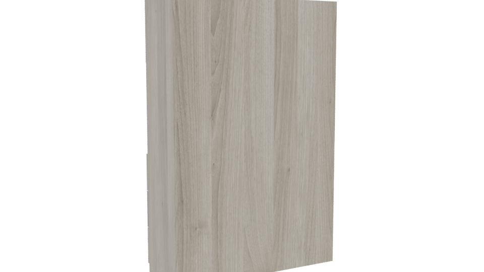 Contemporary Storage Cabinet 3D Model - Professional 3D Model Render 4