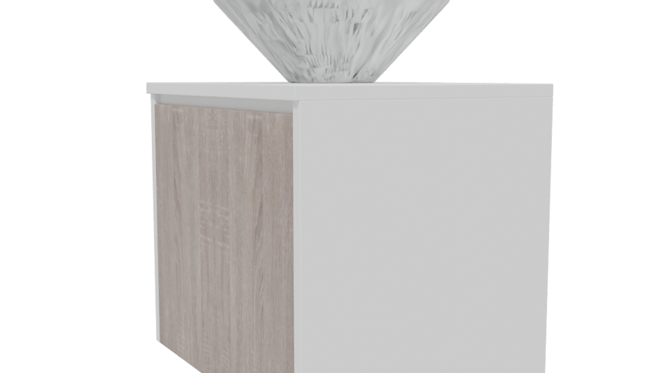 Stylish Modern Bathroom Vanity 3D - Professional 3D Model Render 13