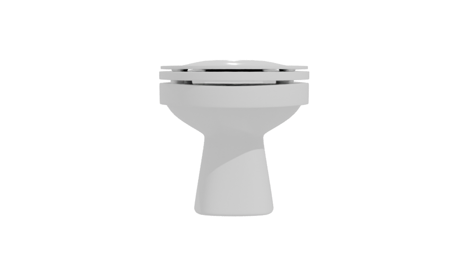 Contemporary Toilet Model 3D - Professional 3D Model Render 11