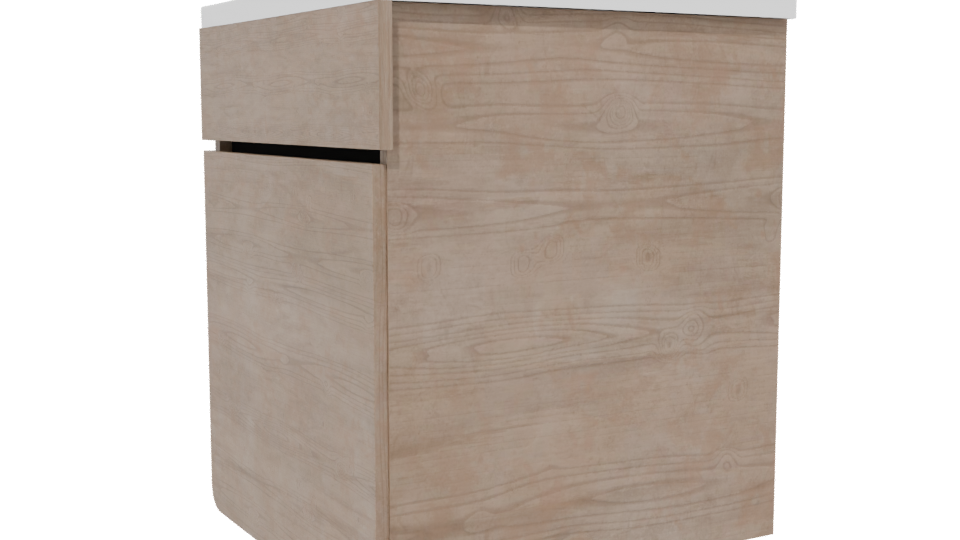 Minimalist Wooden Storage Box 3D - Professional 3D Model Render 13