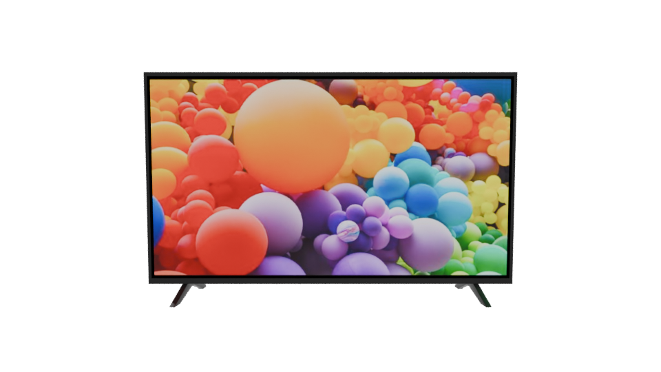 Vibrant LED TV Display Model - Professional 3D Model Render 11