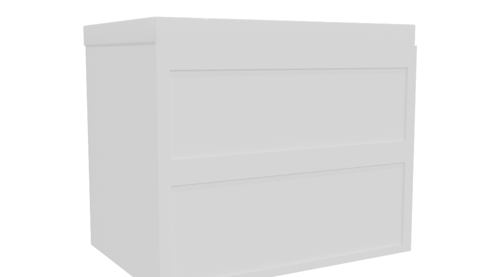 Stylish Minimalist Storage Box 3D Model - Professional 3D Model Render 4