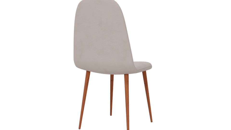 Stylish Modern Dining Chair 3D - Professional 3D Model Render 6