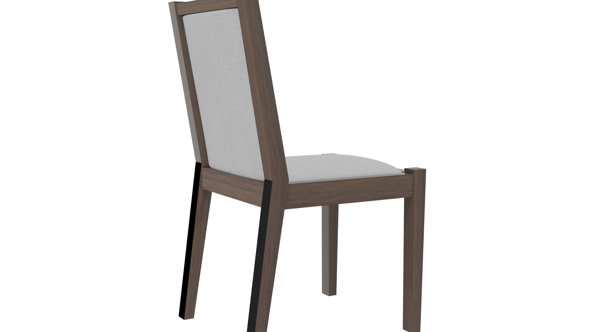 Stylish Minimalist Dining Chair 3D - Professional 3D Model Render 7