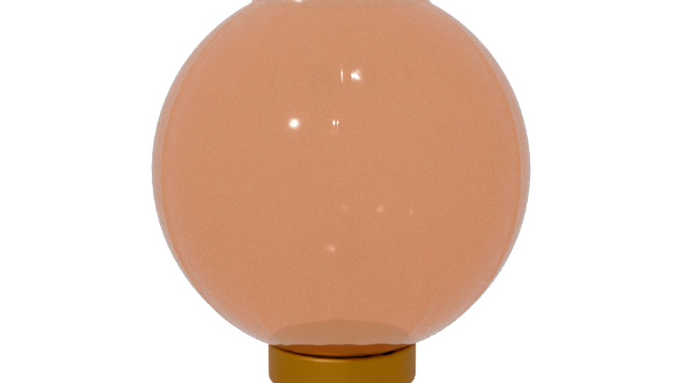 Glossy Decorative Lantern 3D Model - Professional 3D Model Render 6