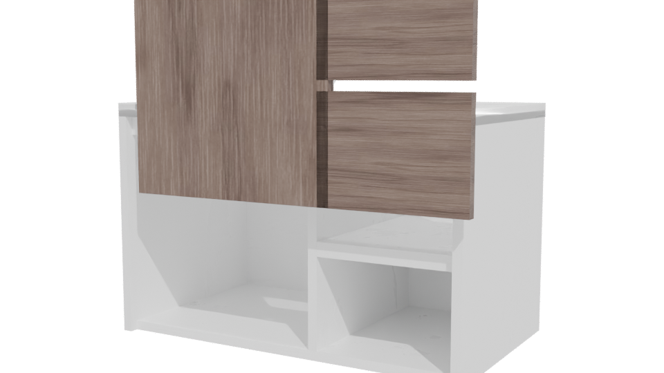Modern Bathroom Vanity 3D Model - Professional 3D Model Render 12
