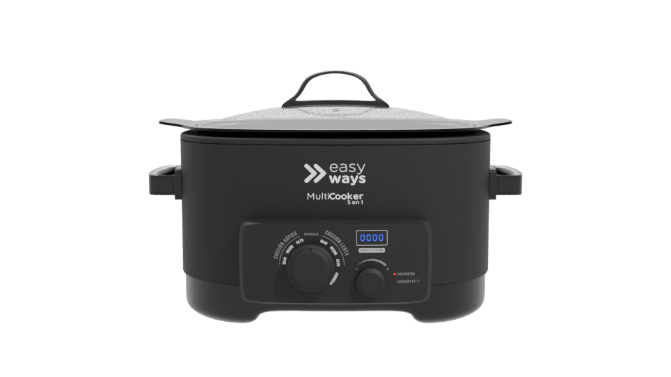 Versatile Multi-Cooker 3D Model - Professional 3D Model Render 11