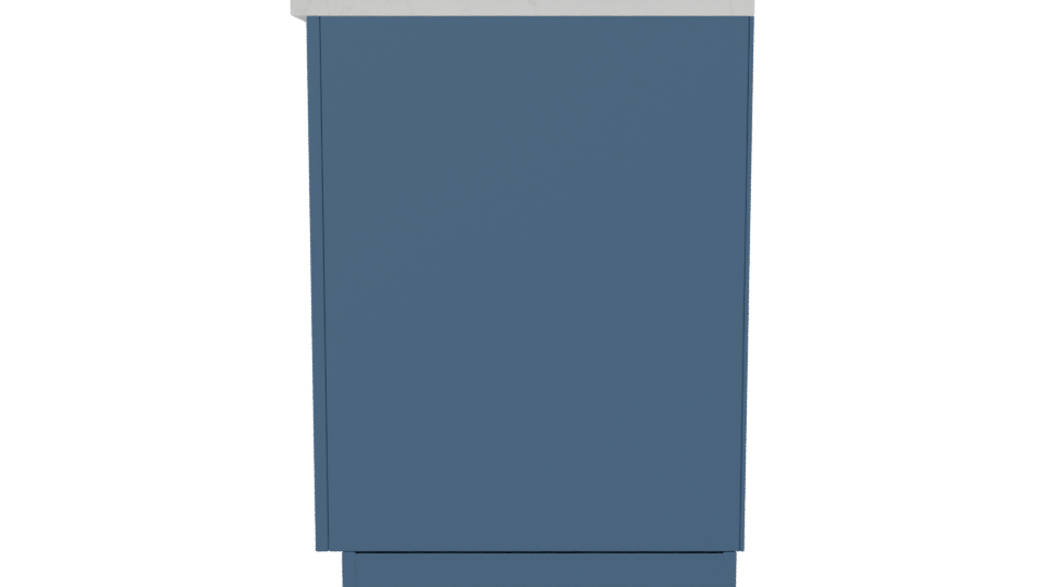 Stylish Modern Kitchen Cabinet 3D - Professional 3D Model Render 2