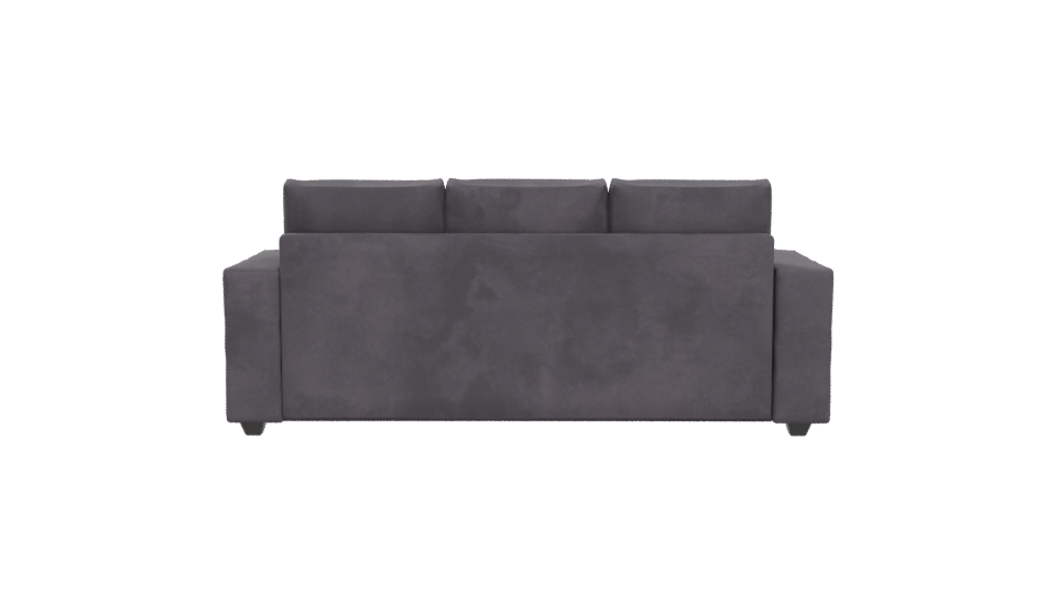 Contemporary 3-Seat Sofa Model - Professional 3D Model Render 5