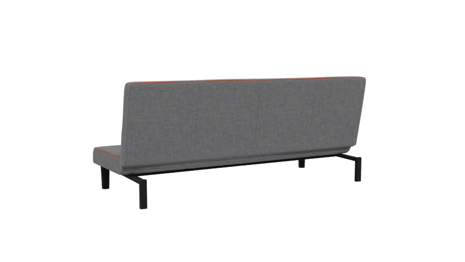 Stylish Minimalist Sofa 3D Model - Professional 3D Model Render 4