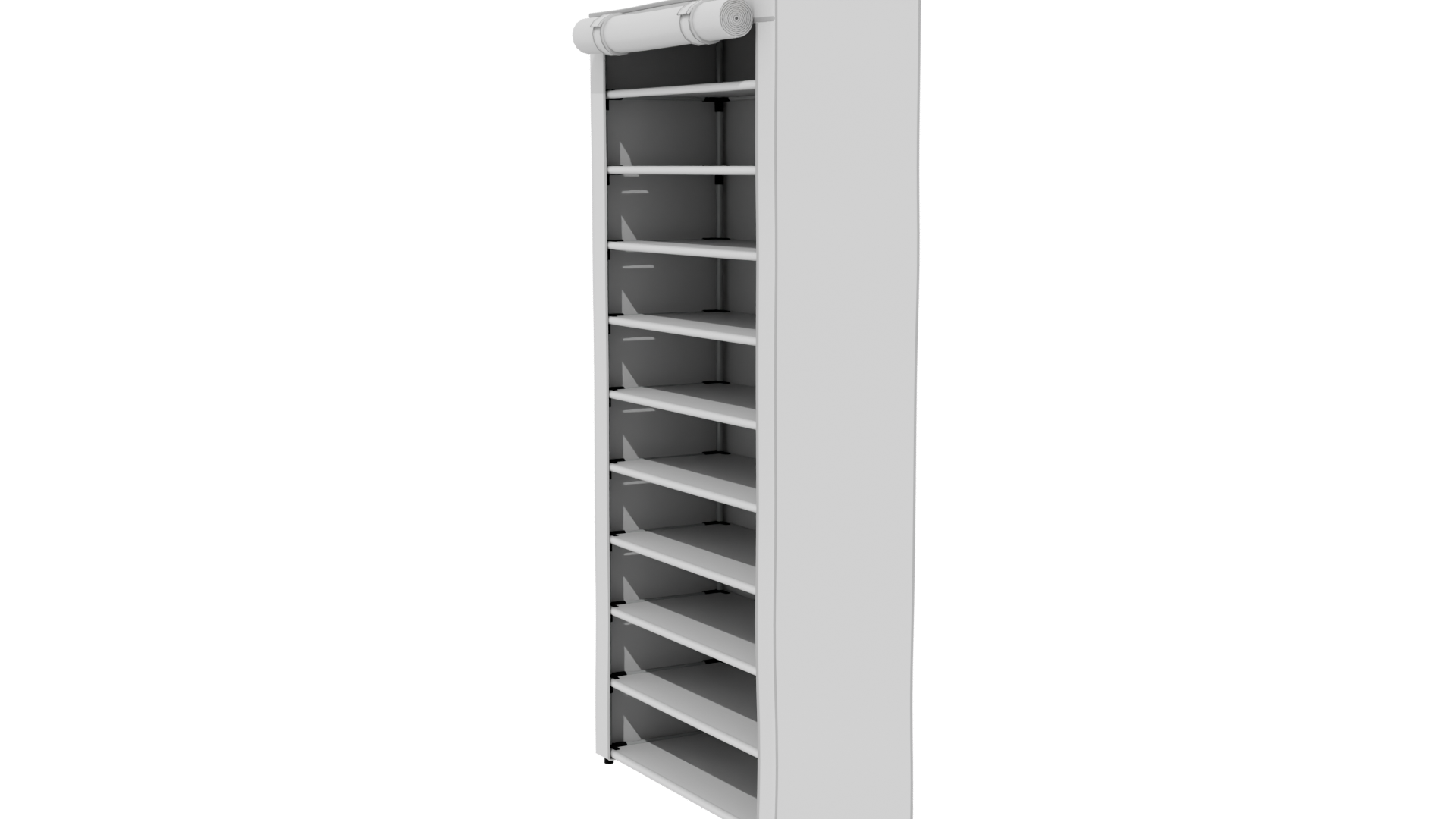 Stylish Window Shutter 3D Model - Professional 3D Model Render 25