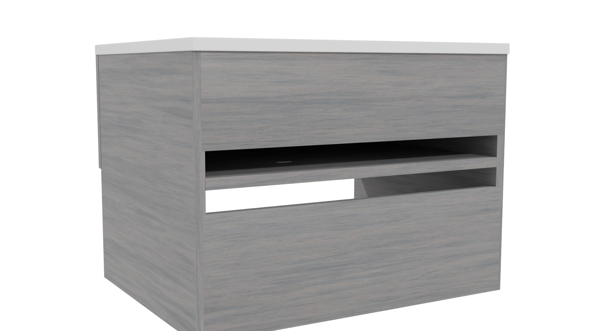 Minimalist Bathroom Vanity 3D Model - Professional 3D Model Render 4