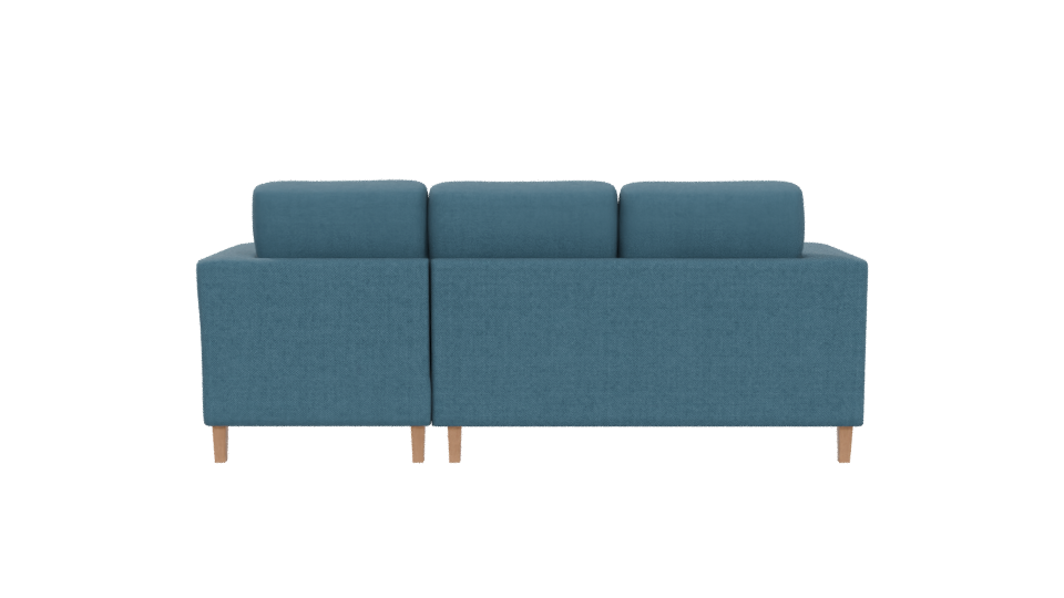 Modern Fabric Sectional Sofa 3D Model - Professional 3D Model Render 5