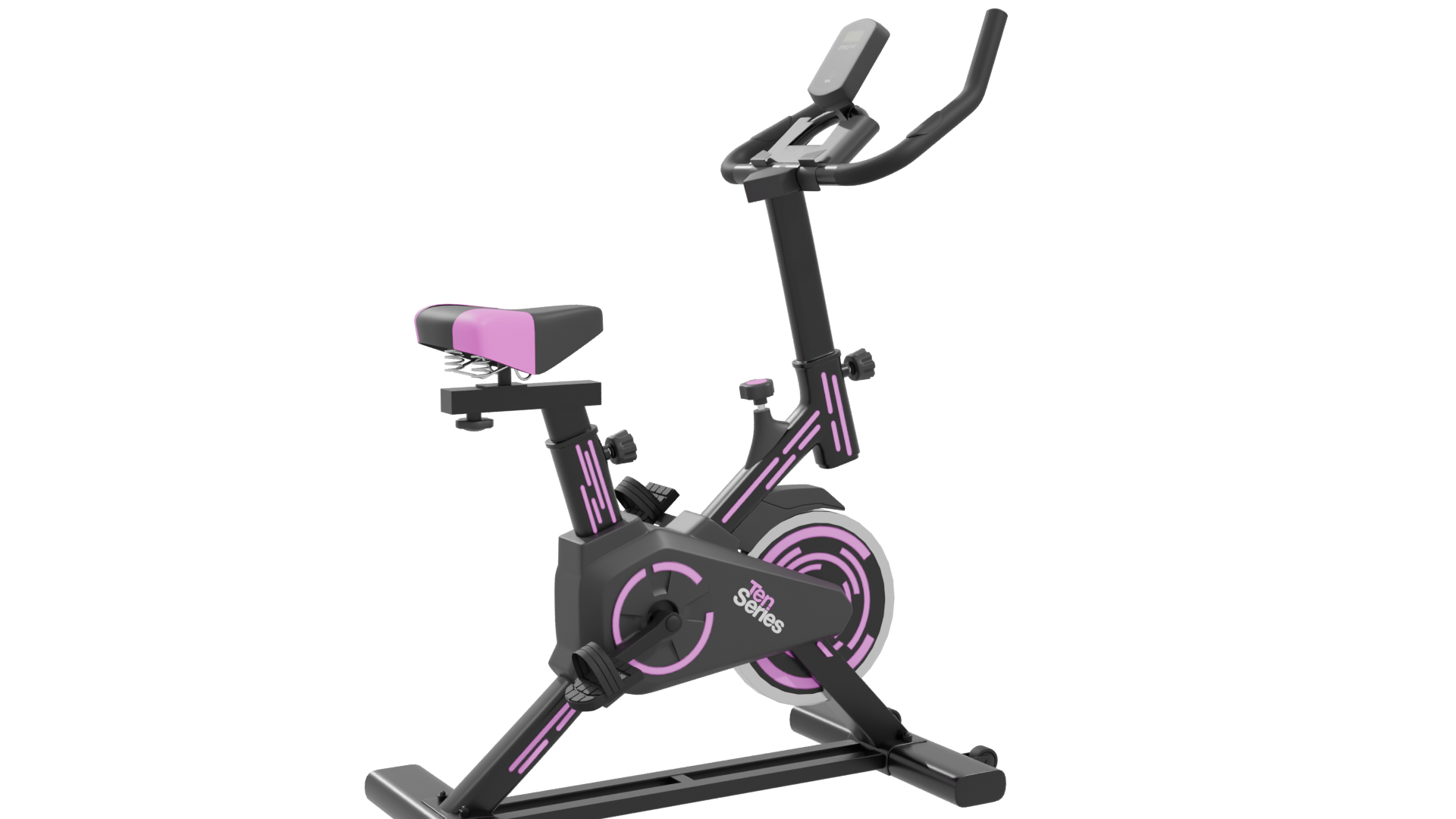 Stylish Home Exercise Bike 3D Model - Professional 3D Model Render 10