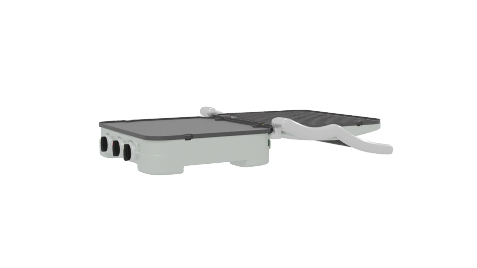 Compact Electric Grill 3D Model - Professional 3D Model Render 13