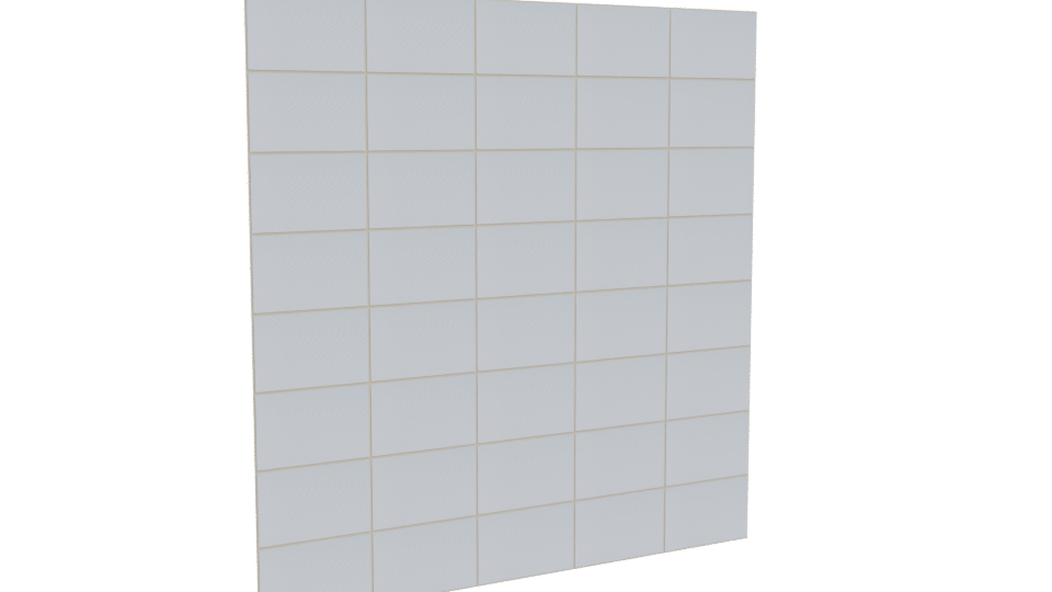 Stylish Modern Wall Panel 3D Model - Professional 3D Model Render 10