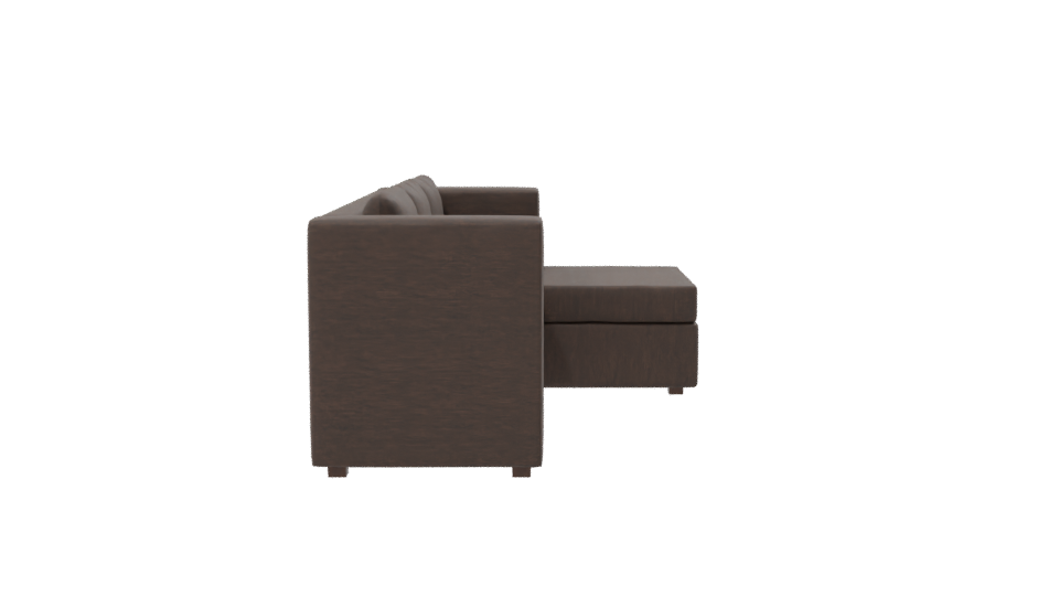Cozy Fabric Sofa 3D Model - Professional 3D Model Render 8