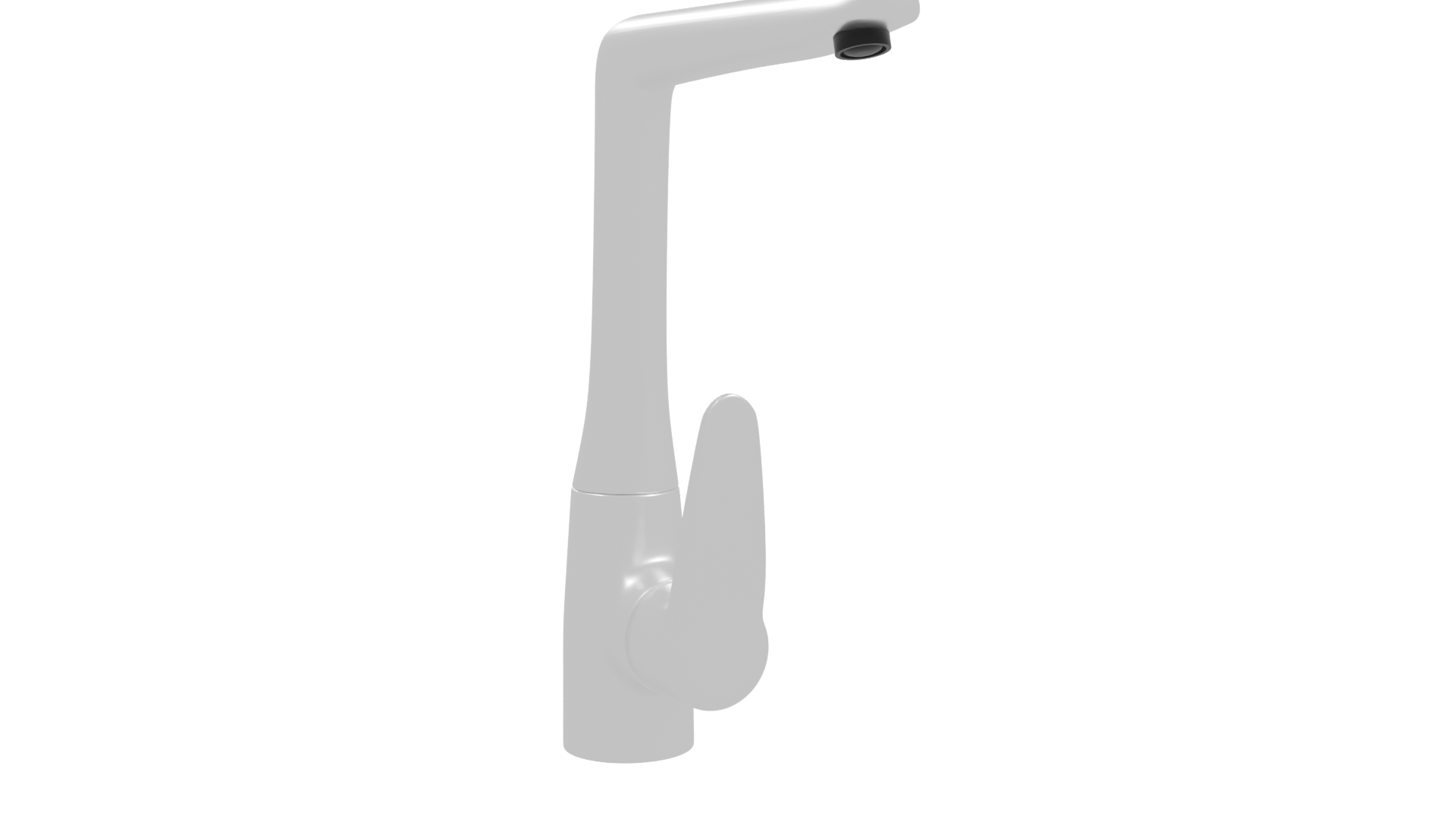 Modern Kitchen Faucet 3D Model - Professional 3D Model Render 25