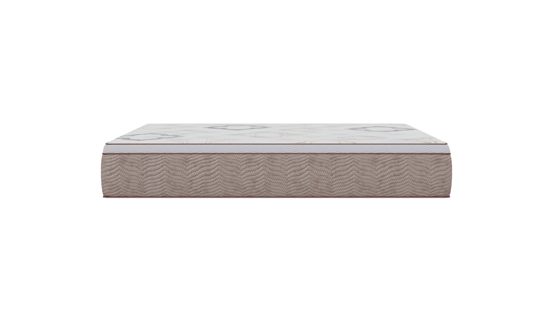 Luxurious Memory Foam Mattress 3D Model - Professional 3D Model Render 2