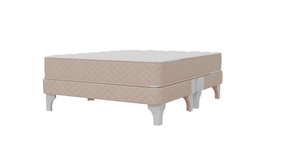 Elegant Bed Mattress 3D Model - Professional 3D Model Render 6