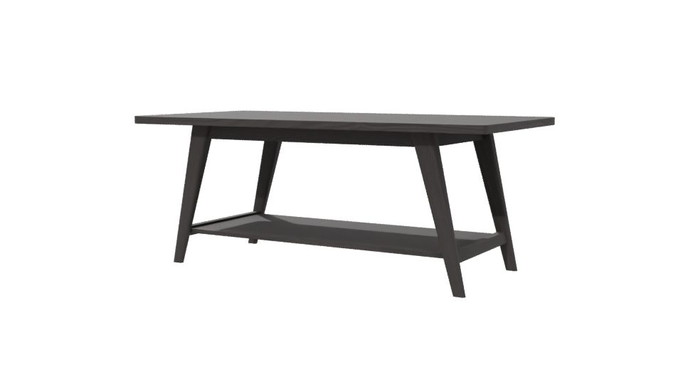 Stylish Coffee Table 3D Model - Professional 3D Model Render 6