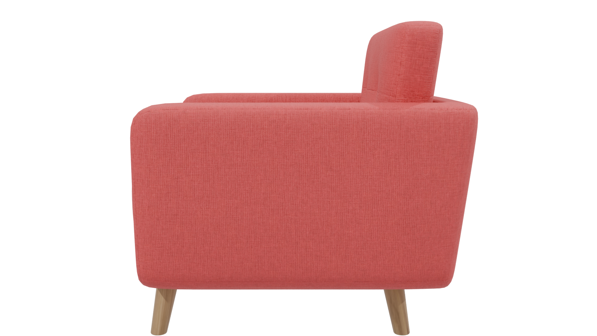 Stylish Modern Lounge Chair 3D - Professional 3D Model Render 2