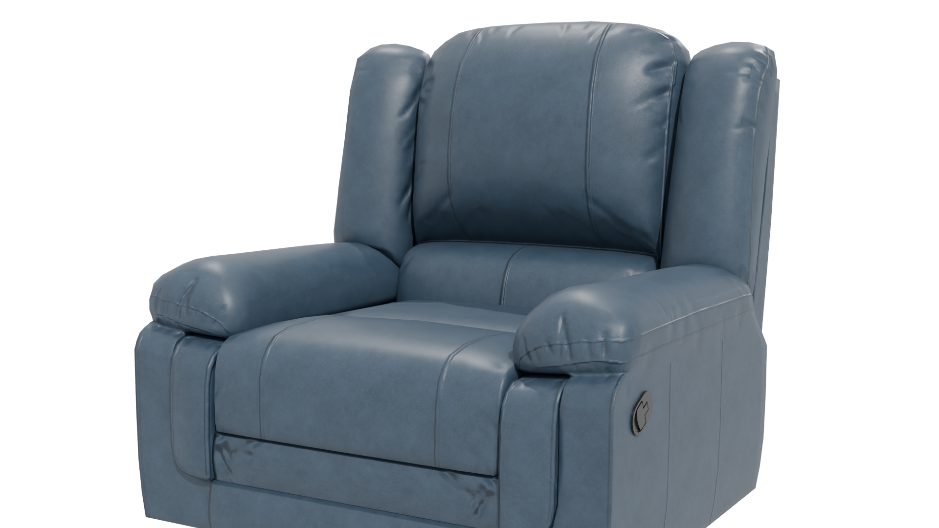 Comfortable Reclining Armchair 3D - Professional 3D Model Render 12