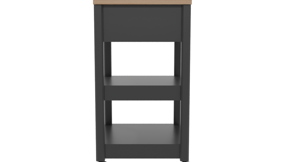 Isla Americana Miami Negra 3D Model - Professional 3D Model Render 5